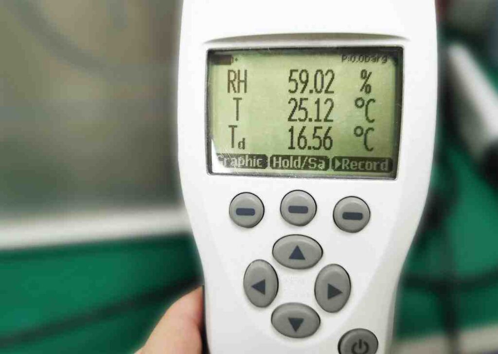 Humidity Sensor Calibration 11 to 98% RH