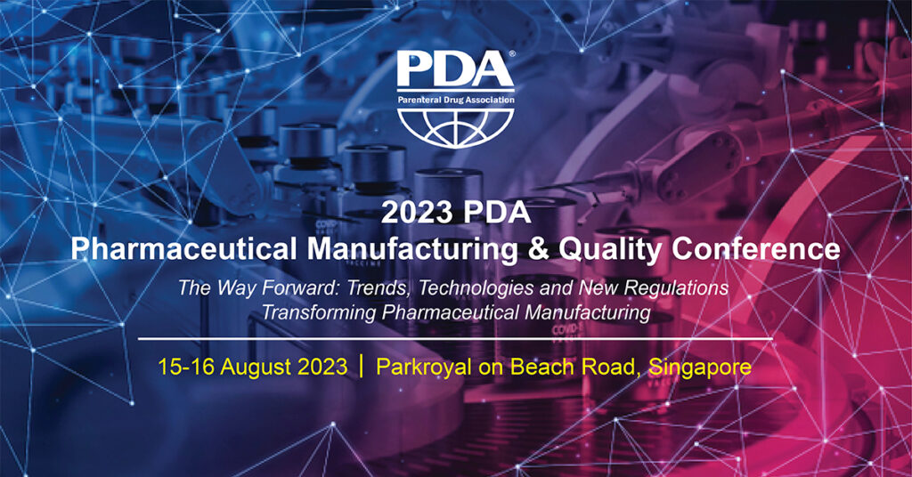 2023 PDA Pharmaceutical Manufacturing & Quality Conference